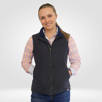 Midnight Canvas Vest