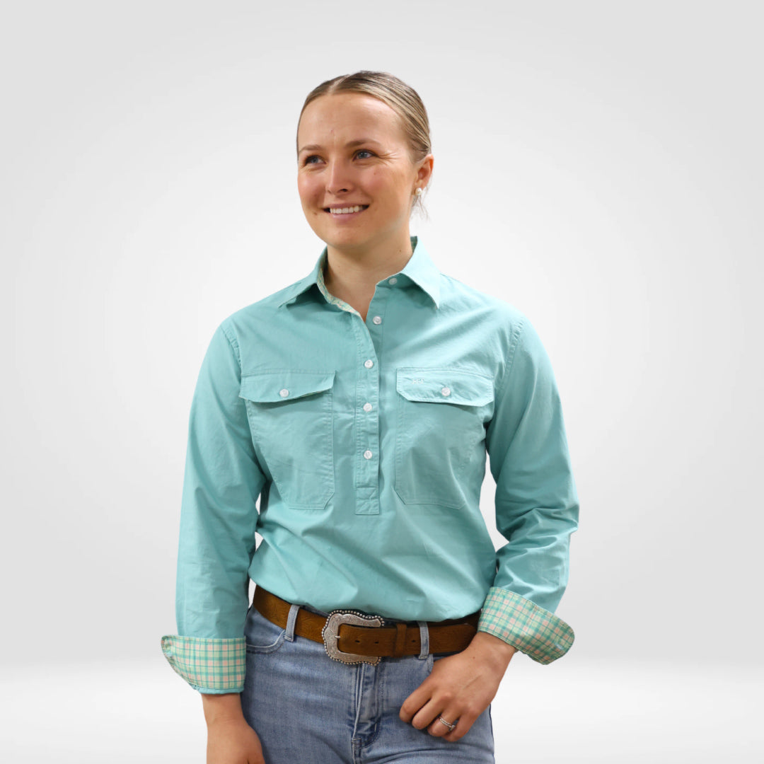 Teal Workshirt