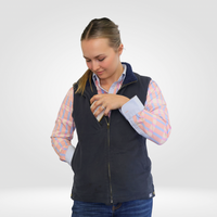 Midnight Canvas Vest