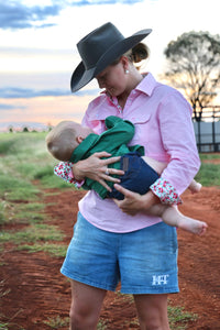 Pink Breastfeeding Workshirt