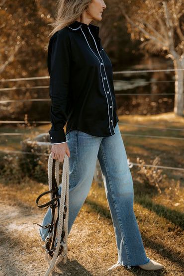 Midnight Refined Blouse