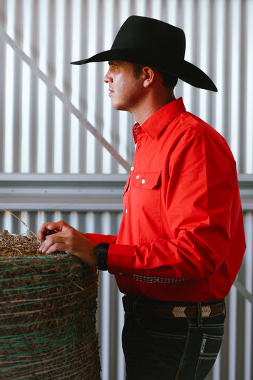 Scarlet Red Workshirt