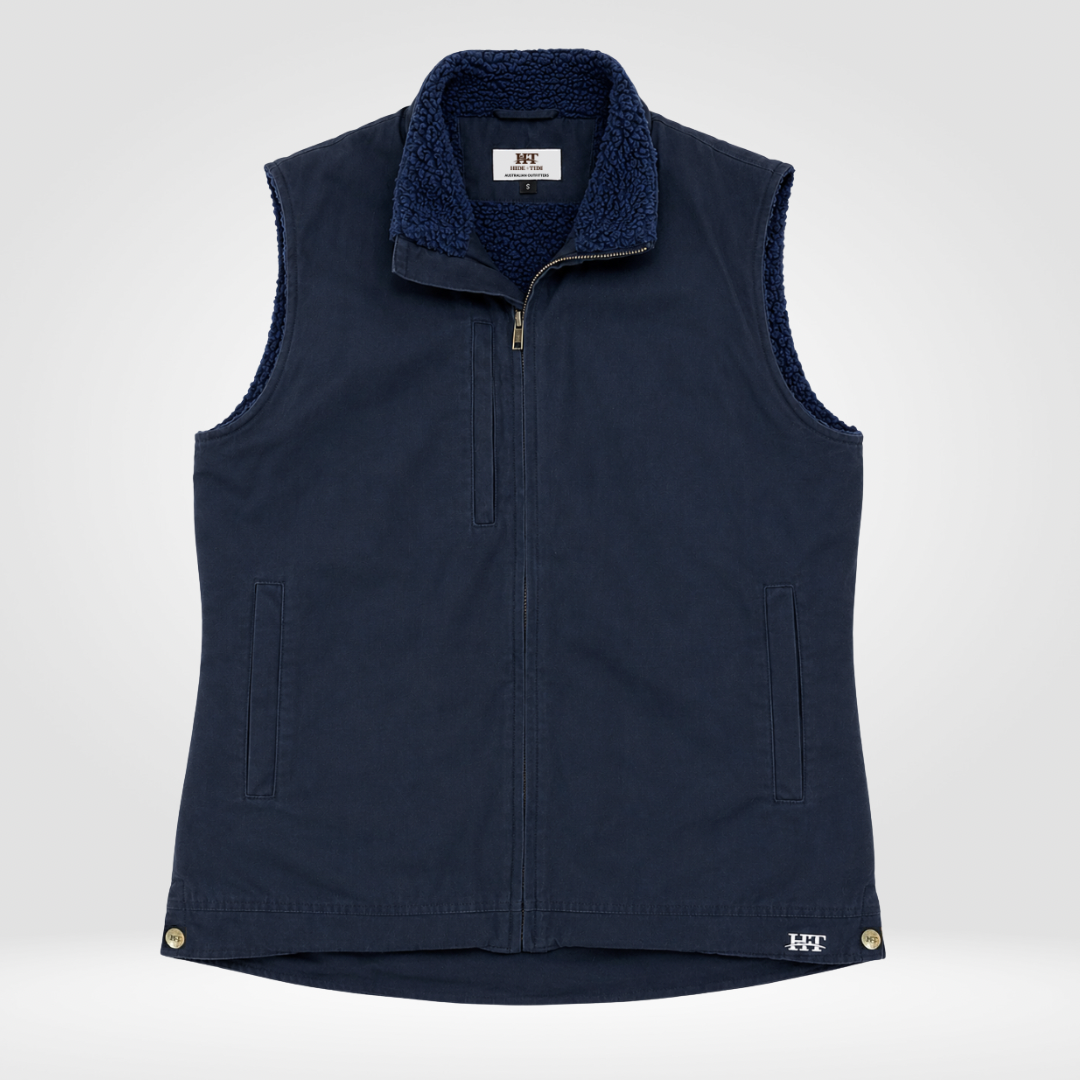Midnight Canvas Vest