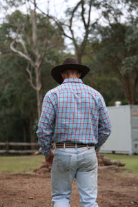 Blue Tri Plaid