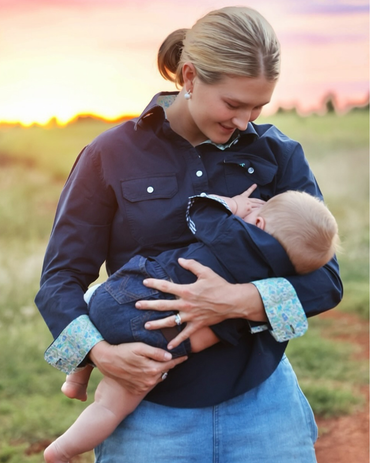 Midnight Breastfeeding Workshirt