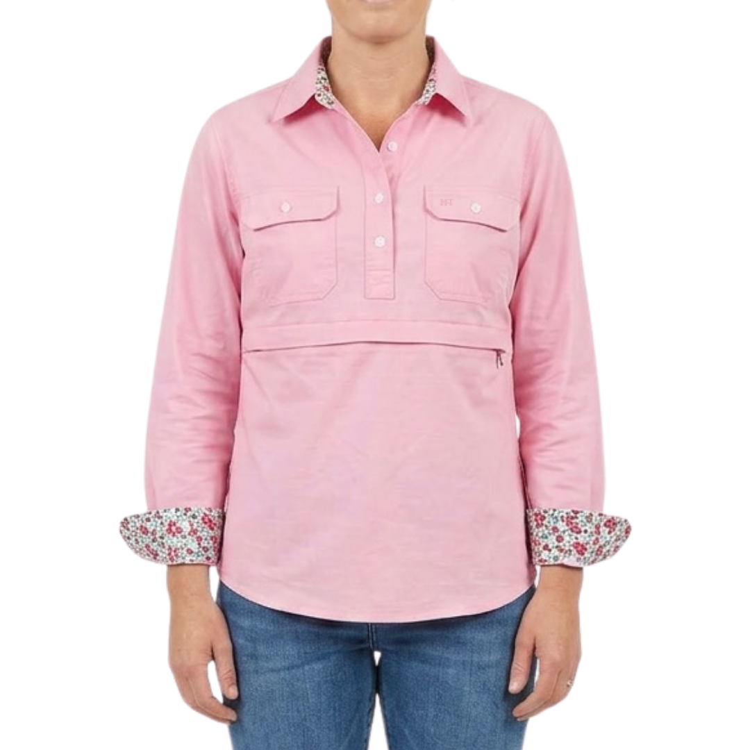 Pink Breastfeeding Workshirt